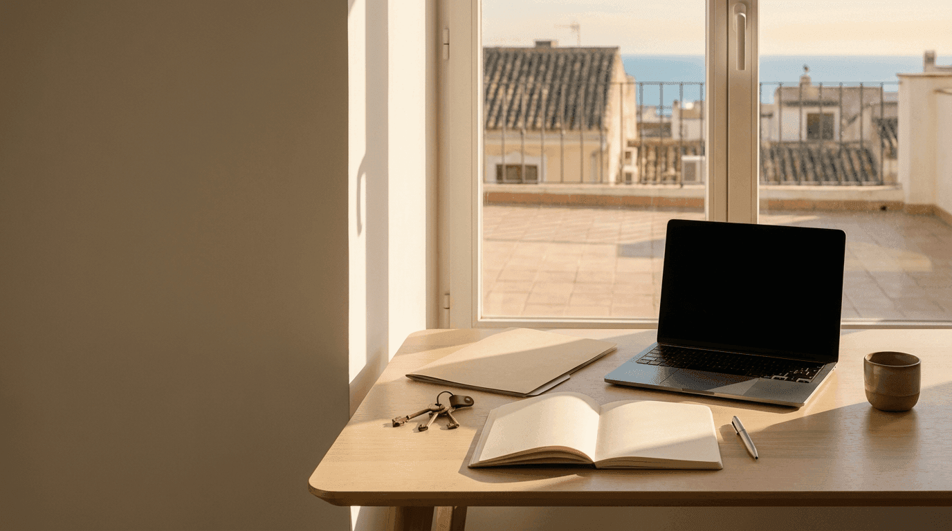 Workspace image for property planning and due-diligence guidance