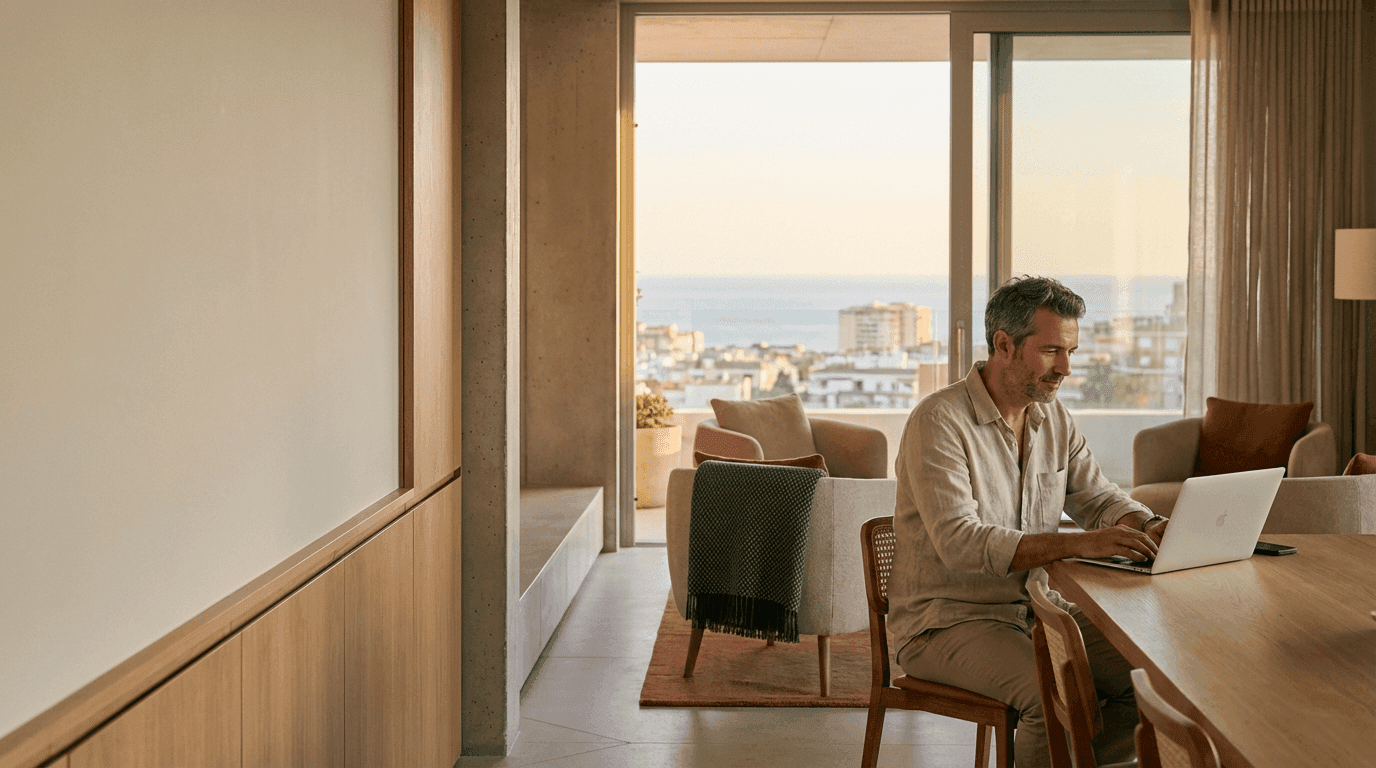 Nómadas Digitales en Málaga — Encontrar un Hogar que Funcione